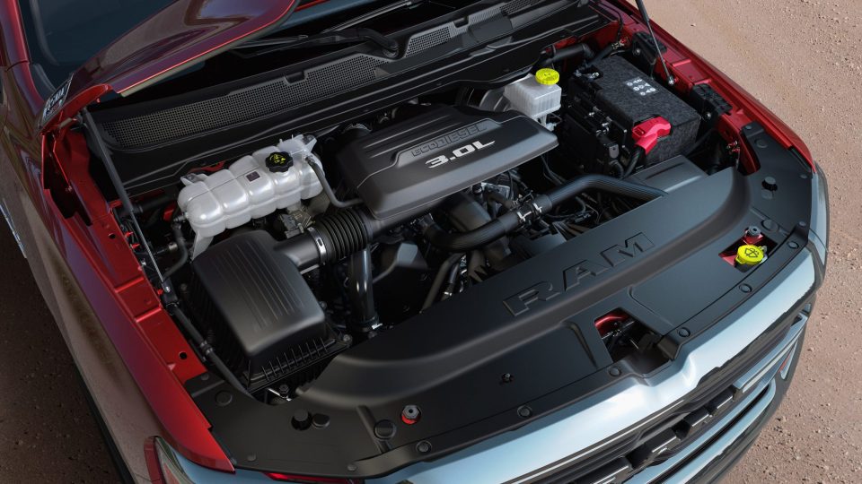 2020 Ram 1500 EcoDiesel Open Hood