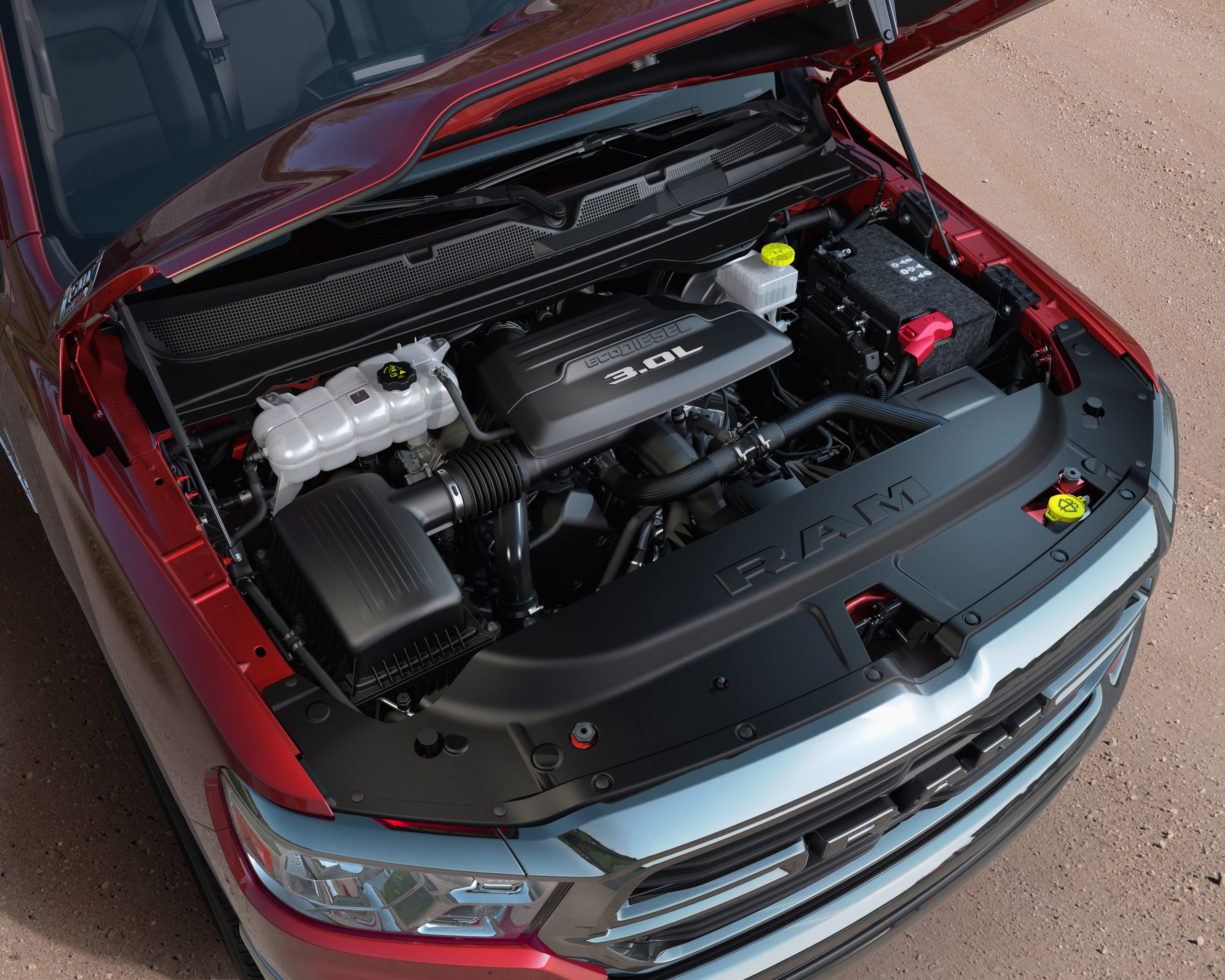 2020 Ram 1500 EcoDiesel Open Hood